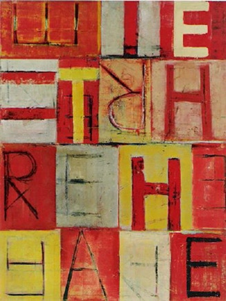 Roter Brief 160 x 120 cm