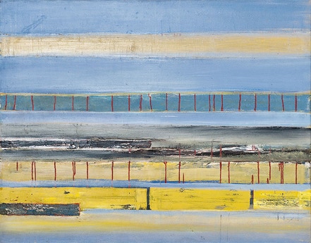 Schwemmland II 90 x 115 cm